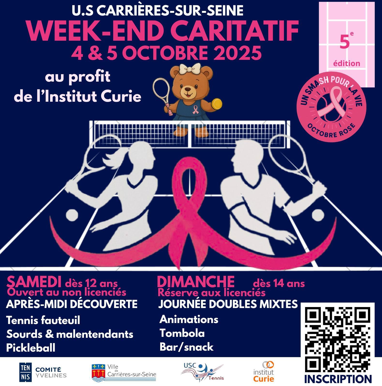 Weekend caricatif USC Tennis