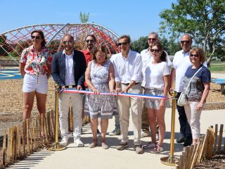 Inauguration parc paysager