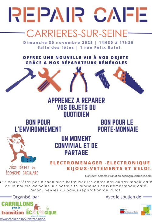 Présentation du REPAIR CAFE