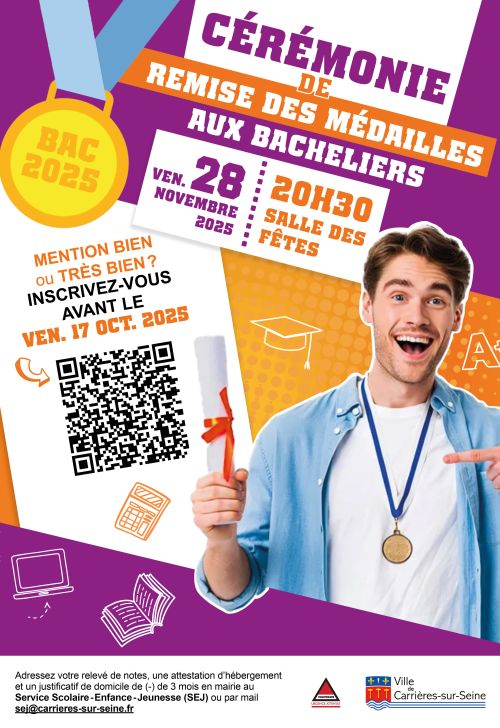 Affiche bacheliers 2025