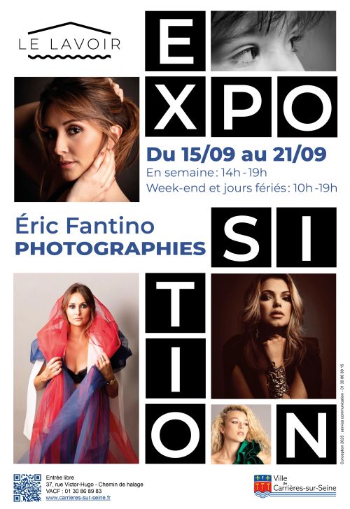Affiche Éric Fantino 2025 lavoir