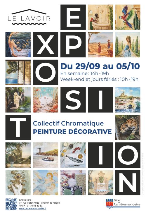 Affiche sem 40 - collectif chromatique