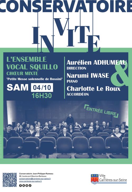 Conservatoire invite Ensemble Squillo