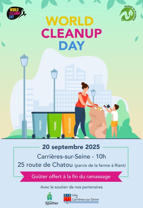 World Clean Up - Ramassage citoyen 20 septembre 