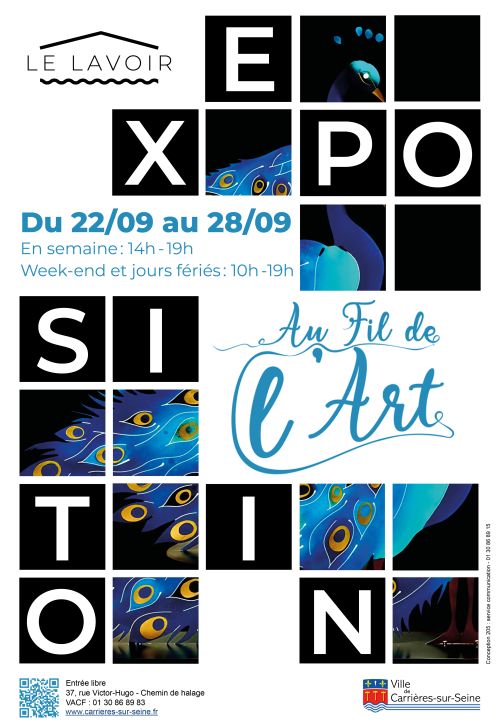 Affiche sem 39 au fil de l'art