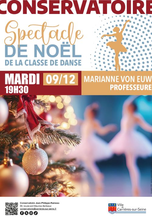 Spectacle de Noel de la classe de danse 2025