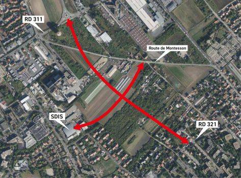 Barreau de liaison RD311-321