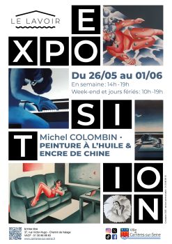 Affiche Michel Colombin LAVOIR