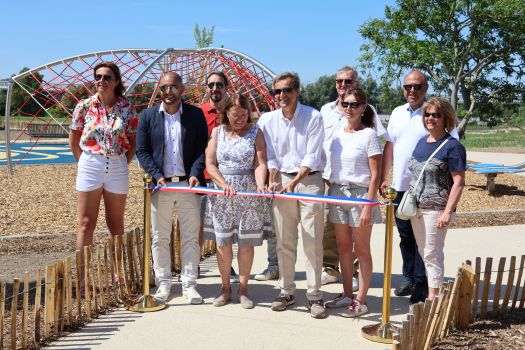 Inauguration parc paysager