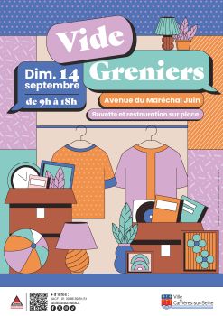 Affiche vide-greniers 2025
