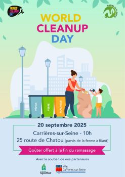 World Clean Up - Ramassage citoyen 20 septembre 
