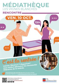 Affiche millefeuille - rentrée littéraire