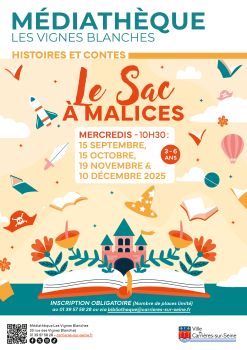 Affiche sac à malice - septembre à décembre 2025