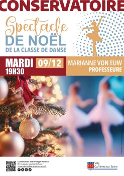 Spectacle de Noel de la classe de danse 2025