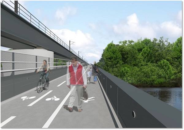 franchissement de la Seine à Carrières