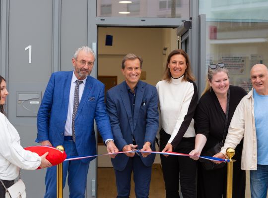 Inauguration de la ludothèque et de l'Espace de Vie Sociale