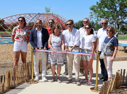 Inauguration parc paysager