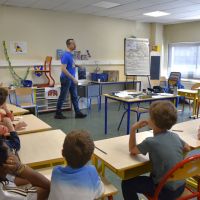 Atelier dessin avec Nicolas Sauge - ALSH Plants de Catelaine