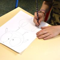 Atelier dessin avec Nicolas Sauge - ALSH Plants de Catelaine