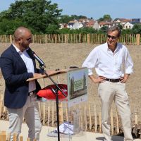 Inauguration du parc Carrières-saint-Denis