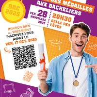 Cérémonie de remise des médailles