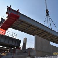 Passerelle Eole à Carrières