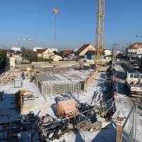 Progression du chantier - début février