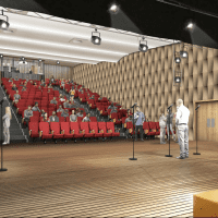 Agrandissement du Lycée des Pierres-Vives, nouvel auditorium