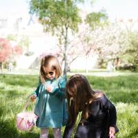 Chasse aux œufs de Pâques 2022 dans le parc de la mairie