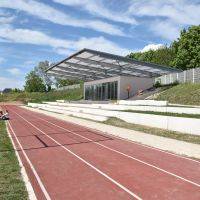 Complexe sportif des Amandiers - nouvelle tribune de football