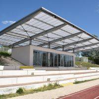 Complexe sportif des Amandiers - nouvelle tribune de football