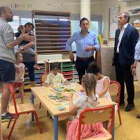 La rentrée scolaire 2023 à l'école des Plants de Catelaine