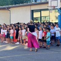 La rentrée scolaire 2023 à l'école des Plants de Catelaine