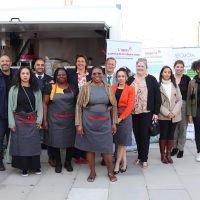 Inauguration 3e Foodtruck des Alouettes