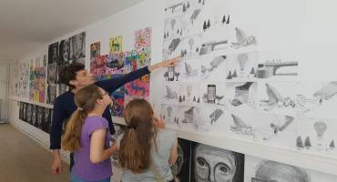 école municipale des arts à Carrières