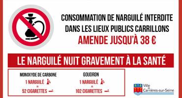 consommation narguilé interdite