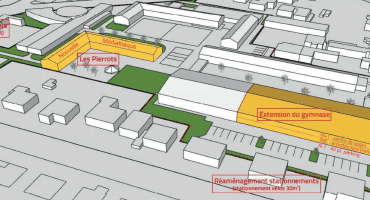 Gymnase de l'Ardente - projet retenu