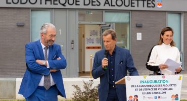 Inauguration de la ludothèque et de l'Espace de Vie Social