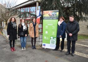 Inauguration Espace sans tabac 